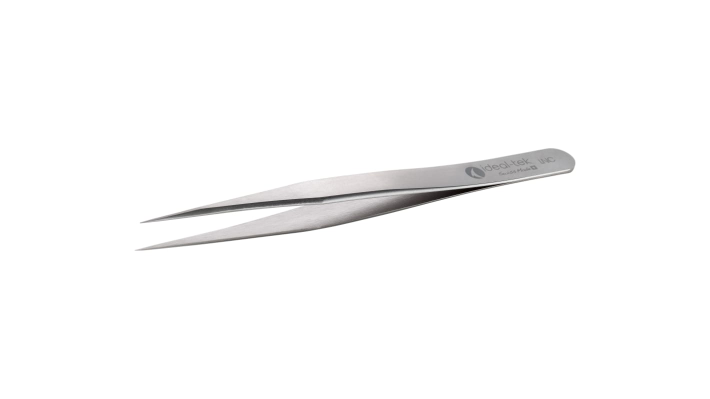 ideal-tek 120 mm, Nickel Chromium Molybdenum Super Alloy, Straight, Tweezers