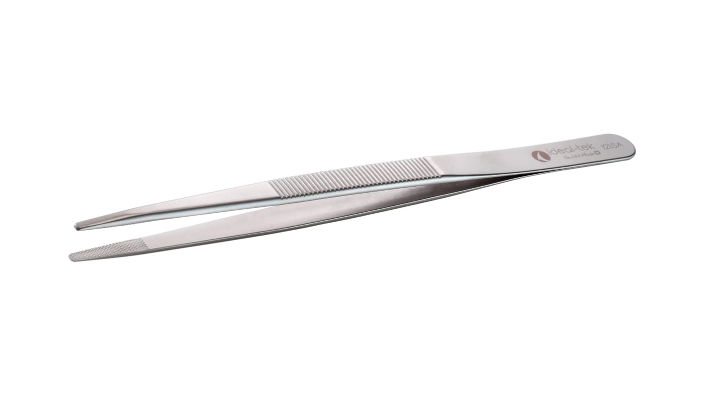 Brucelles ideal-tek 121.SA.1 pointe Droite en  en inox, L. 160 mm