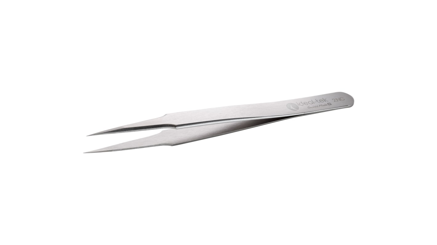 ideal-tek 120 mm, Nickel Chromium Molybdenum Super Alloy, Straight, Tweezers