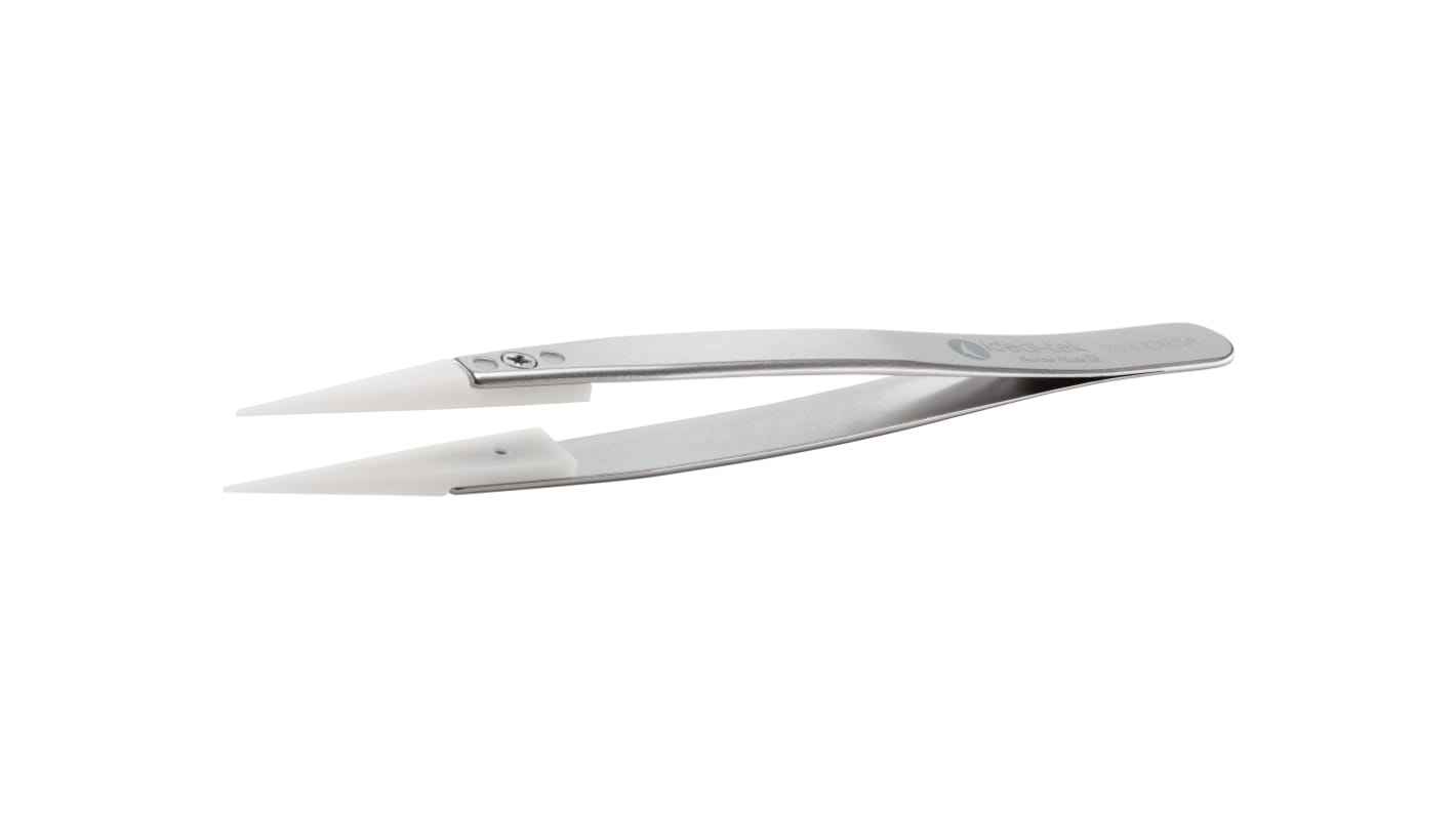 ideal-tek 130 mm, Stainless Steel, Straight, Tweezers