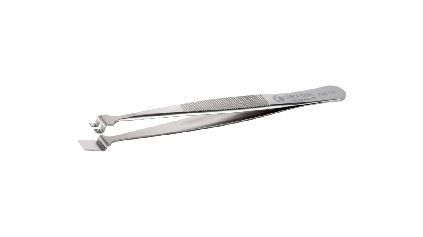 ideal-tek 120 mm, Stainless Steel, Wafer, Tweezers