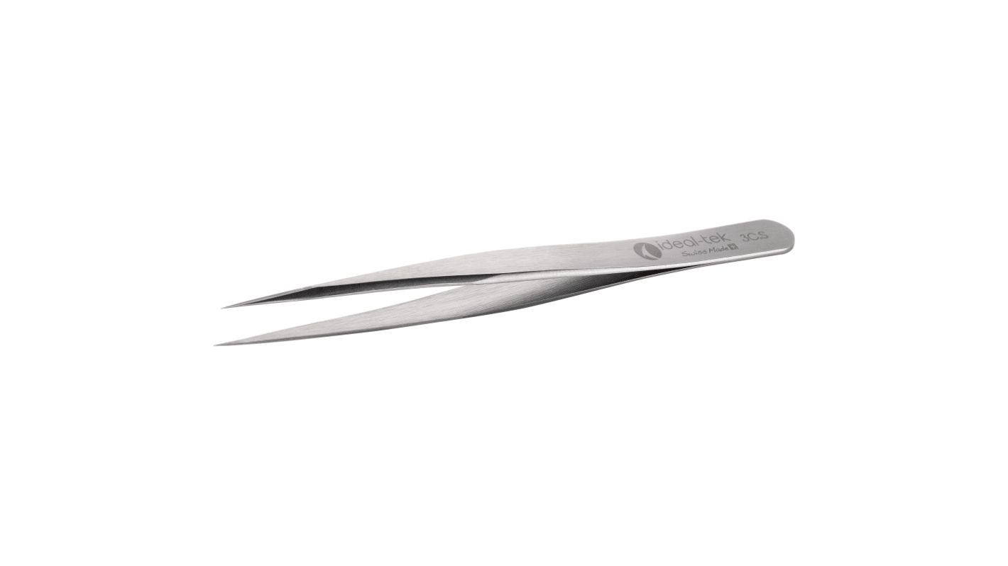 Brucelles ideal-tek 3C.S.0 pointe Droite en  en inox, L. 110 mm