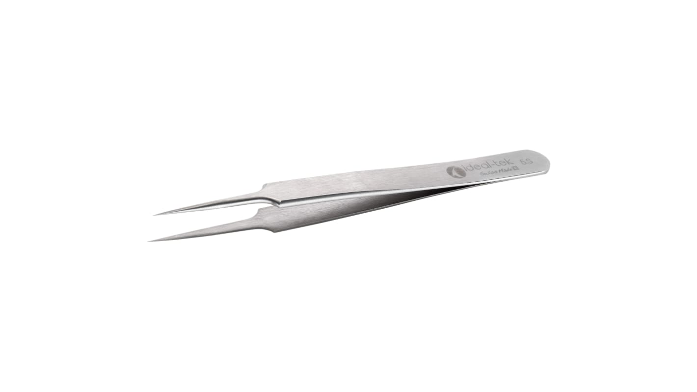 Brucelles ideal-tek 5.S.0 pointe Droite en  en inox, L. 110 mm