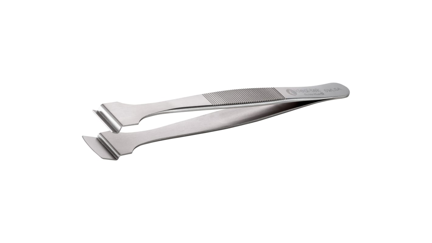 ideal-tek 130 mm, Stainless Steel, Wafer, Tweezers