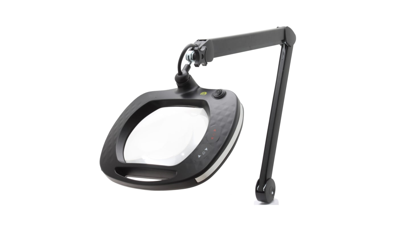 Lampe loupe LED ideal-tek LE-HDWWE5D 5dioptrie 7.5 x 6.2pouce