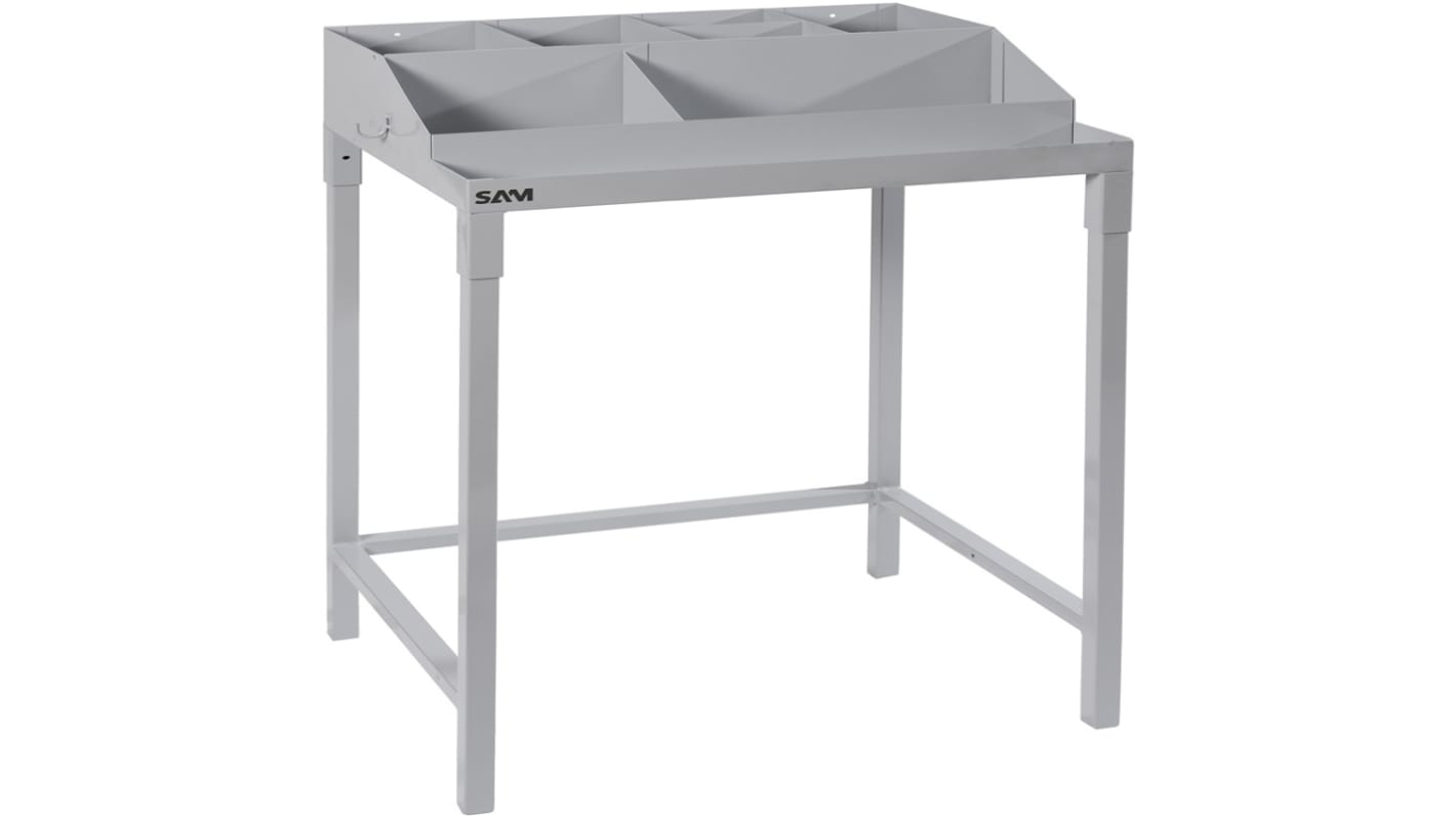 SAM Steel Storage Bin, 1100mm x 445mm, Grey