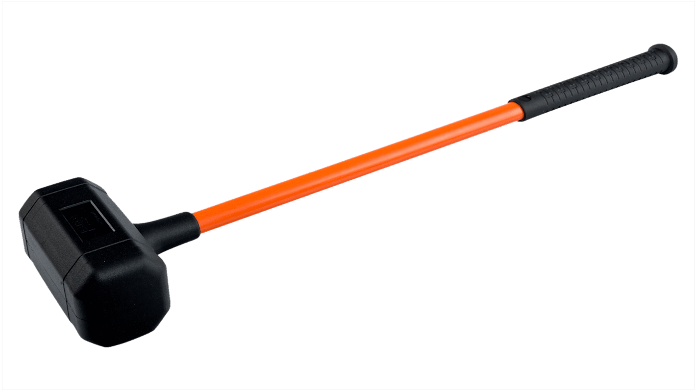 Bahco Polyurethane Dead Blow Hammer with Steel Handle, 5.6kg