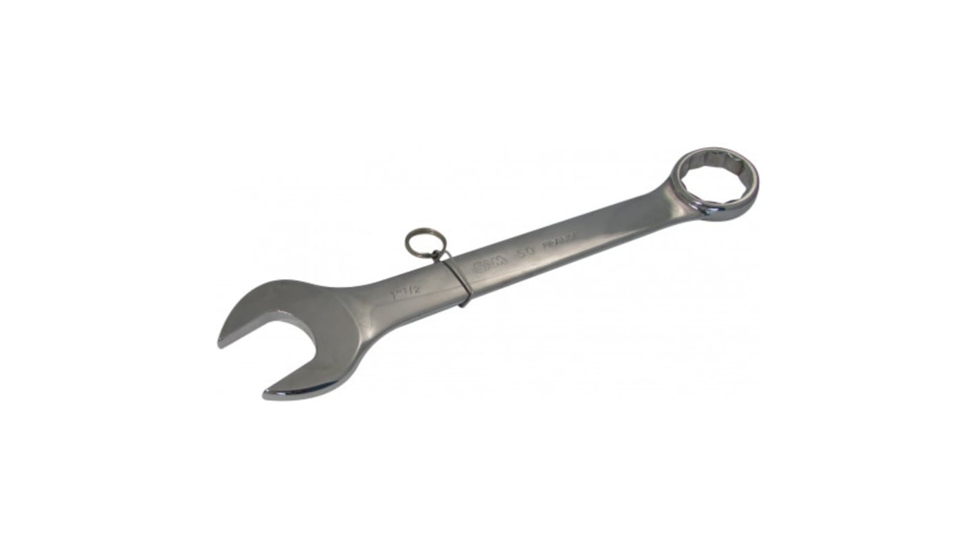 SAM Ratchet Combination Spanner, 264 mm Overall, 15/16mm Jaw Capacity, Comfortable Soft Grip Handle