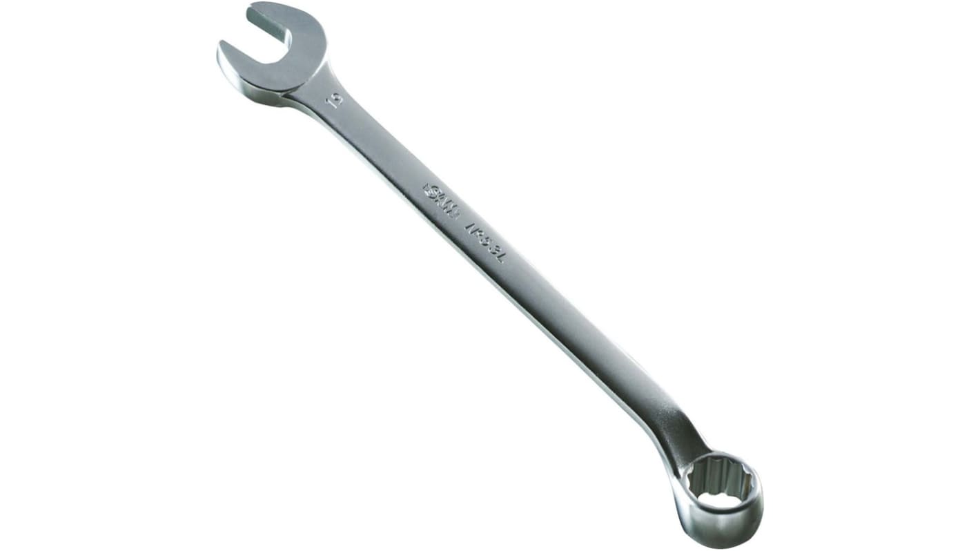SAM Ratchet Combination Spanner, 360 mm Overall, 28mm Jaw Capacity