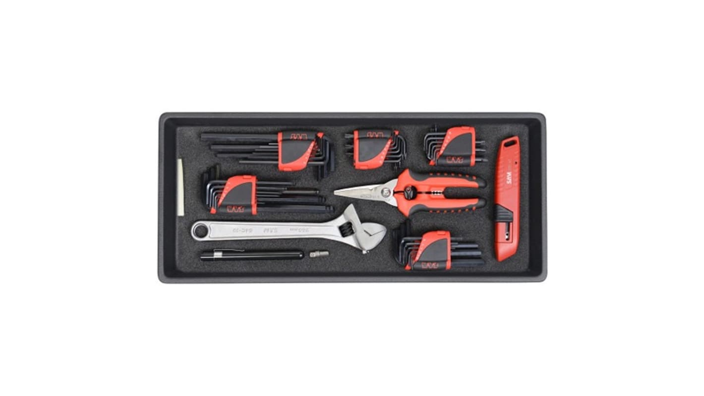 SAM 72 Piece Tool Kit Tool Kit with Modules