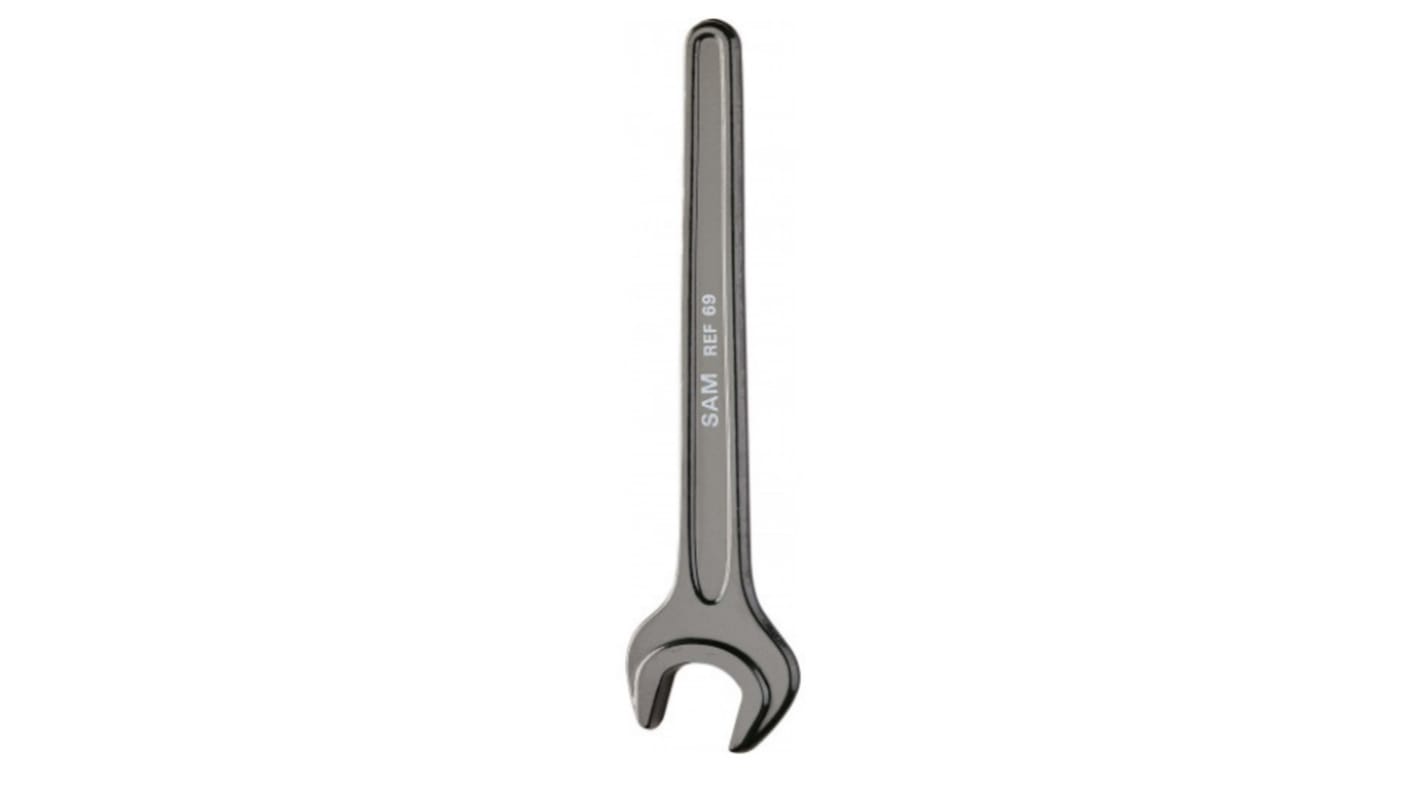 SAM Open-end Wrench, 104 mm Overall, 10mm Jaw Capacity