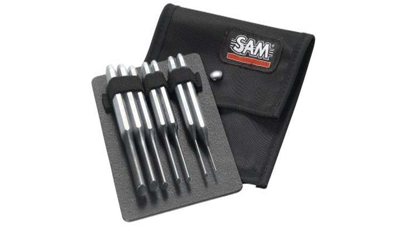 SAM 7-Piece Punch Set, Drift Punch, 195 mm Overall