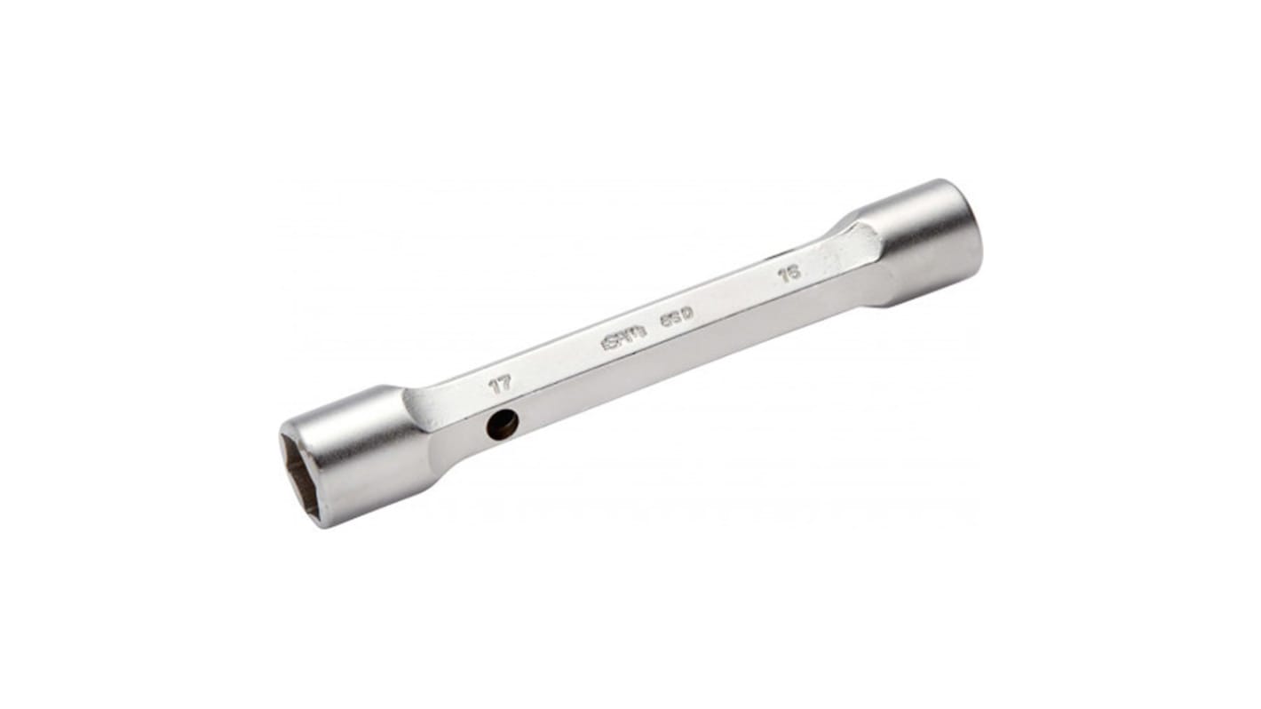 Llave de estrella SAM, capacidad de mordaza 14 mm, 15 mm, longitud 145 mm