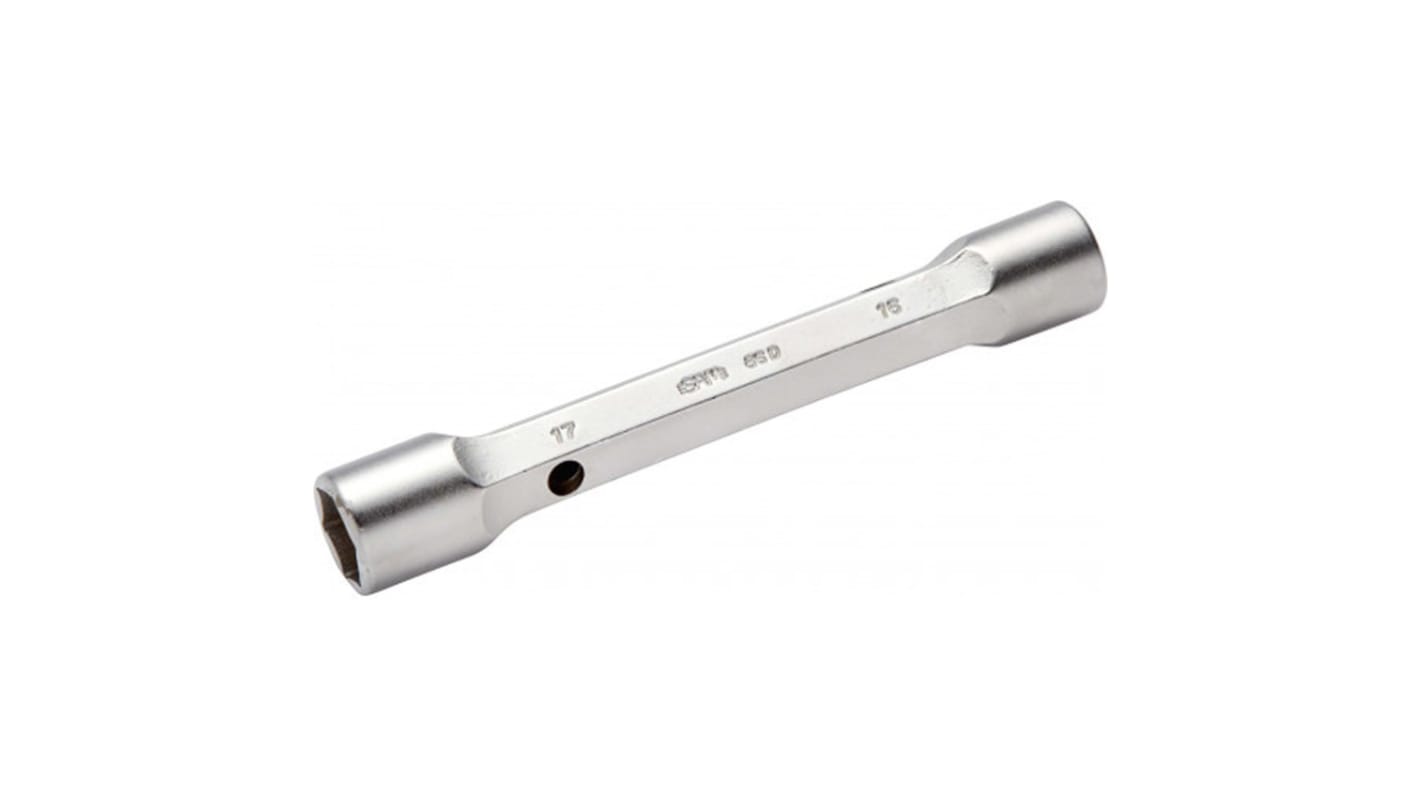 SAM Schraubenschlüssel Ringschlüssel , Backenweite 25 mm, 28 mm, / Länge 208 mm