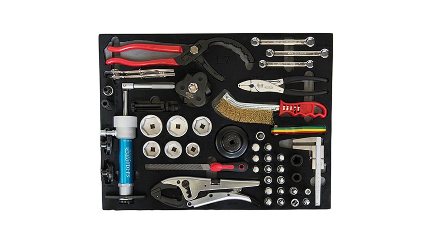 SAM 47 Piece Maintenance Tool Kit Tool Kit with Modules