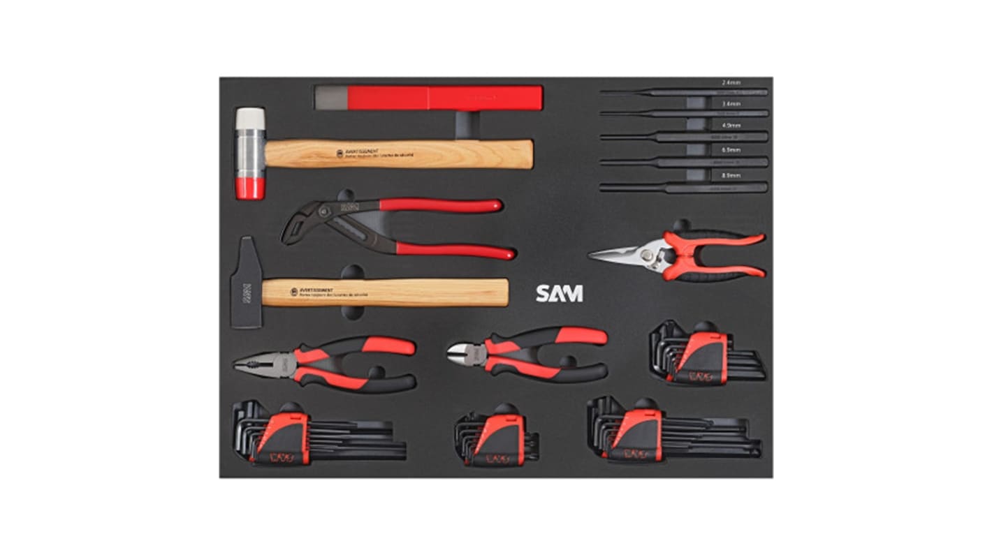 SAM 48 Piece Tool Kit Tool Kit with Modules