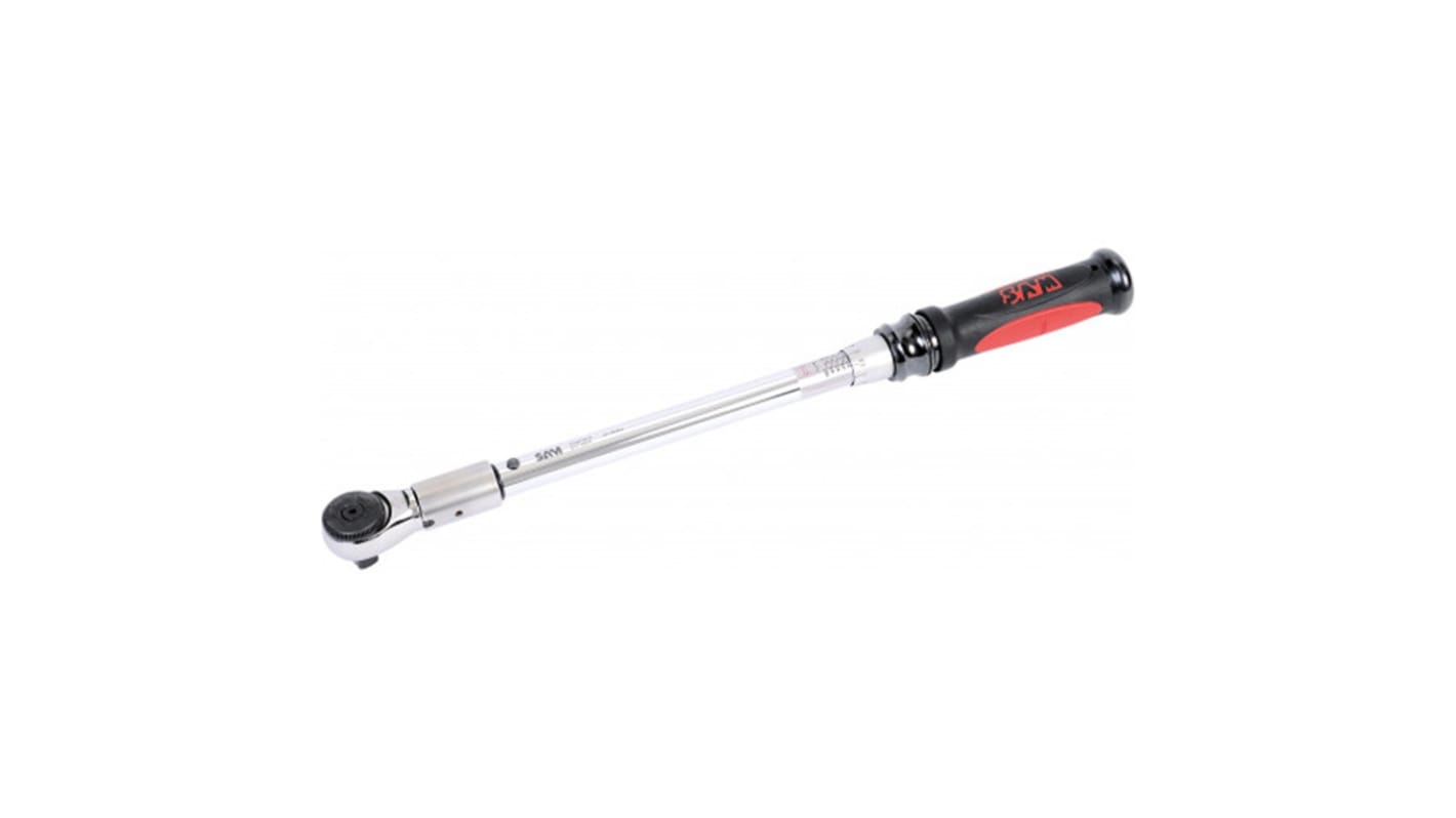 SAM DYT-25-1 Mechanical Torque Wrench, 5 → 25Nm, 1/4 in Drive, Round Drive, 12mm Insert