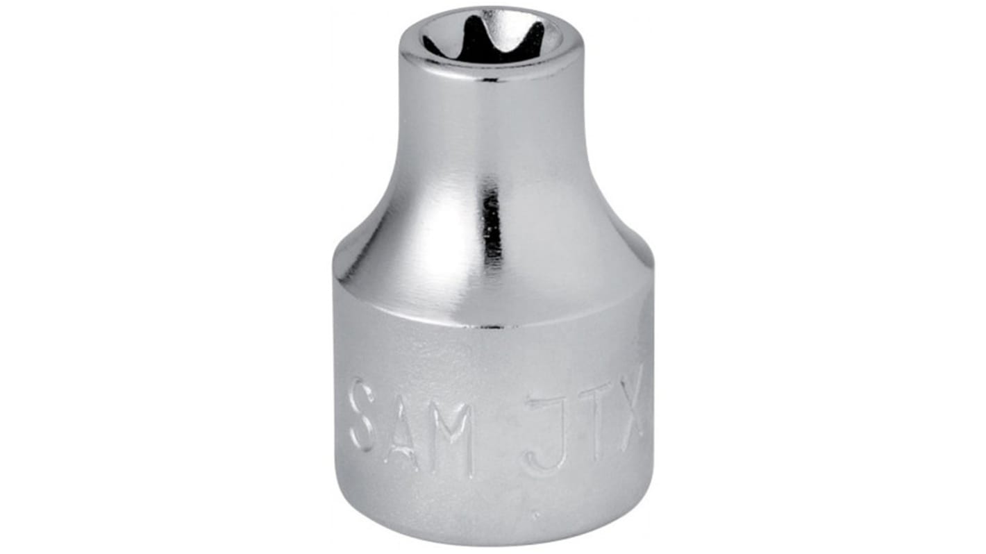 SAM 3/8 in Drive 10mm Torx, Torx Bit, 17.5mm, 26 mm Overall Length