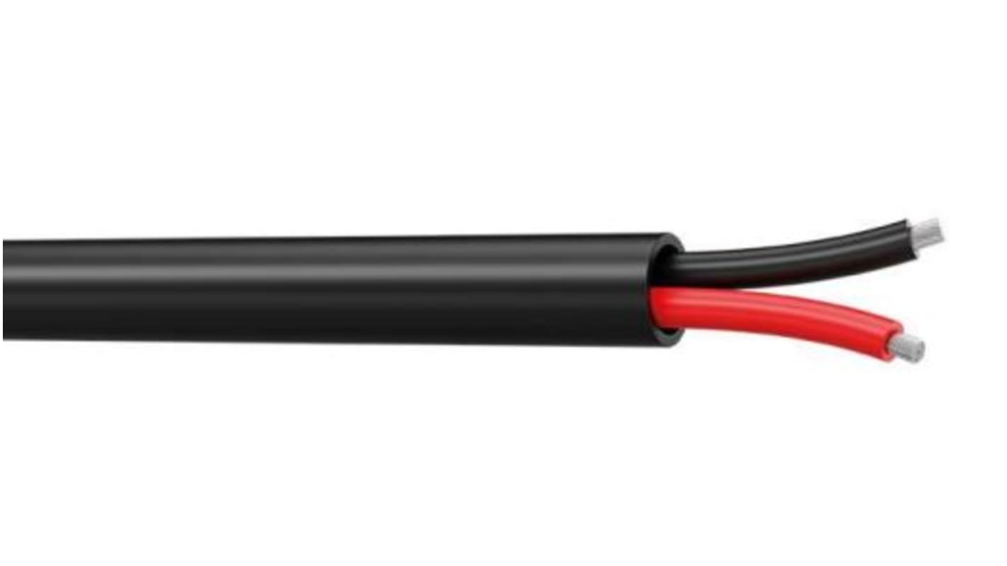 Kabel głośnika 2-żyłowy Kabel głośnikowy Nieekranowany S2Ceb-Groupe Cae 1,5 mm2 Ø zew 6.7mm