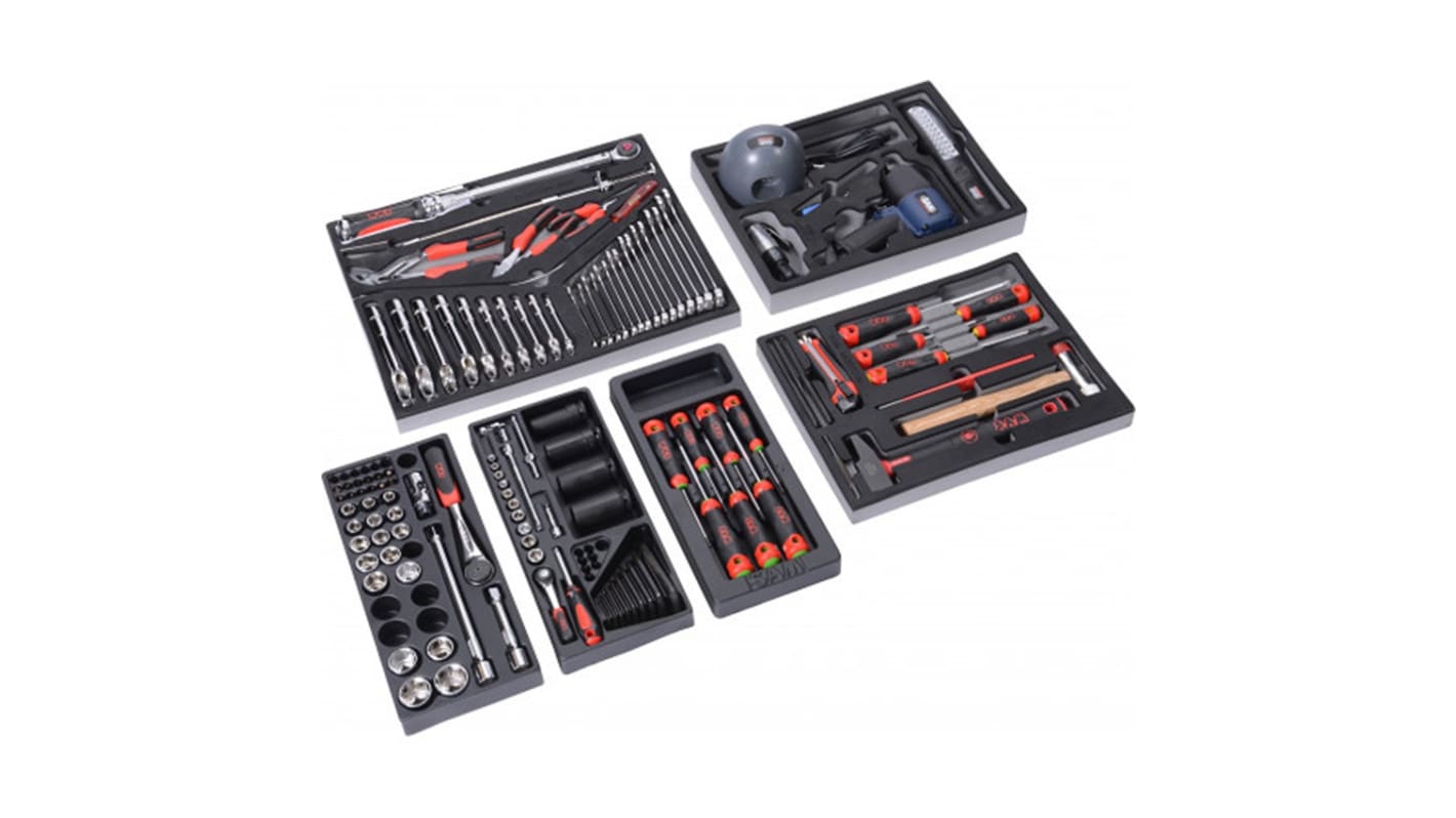 SAM 121 Piece Tool Kit Tool Kit with Modules