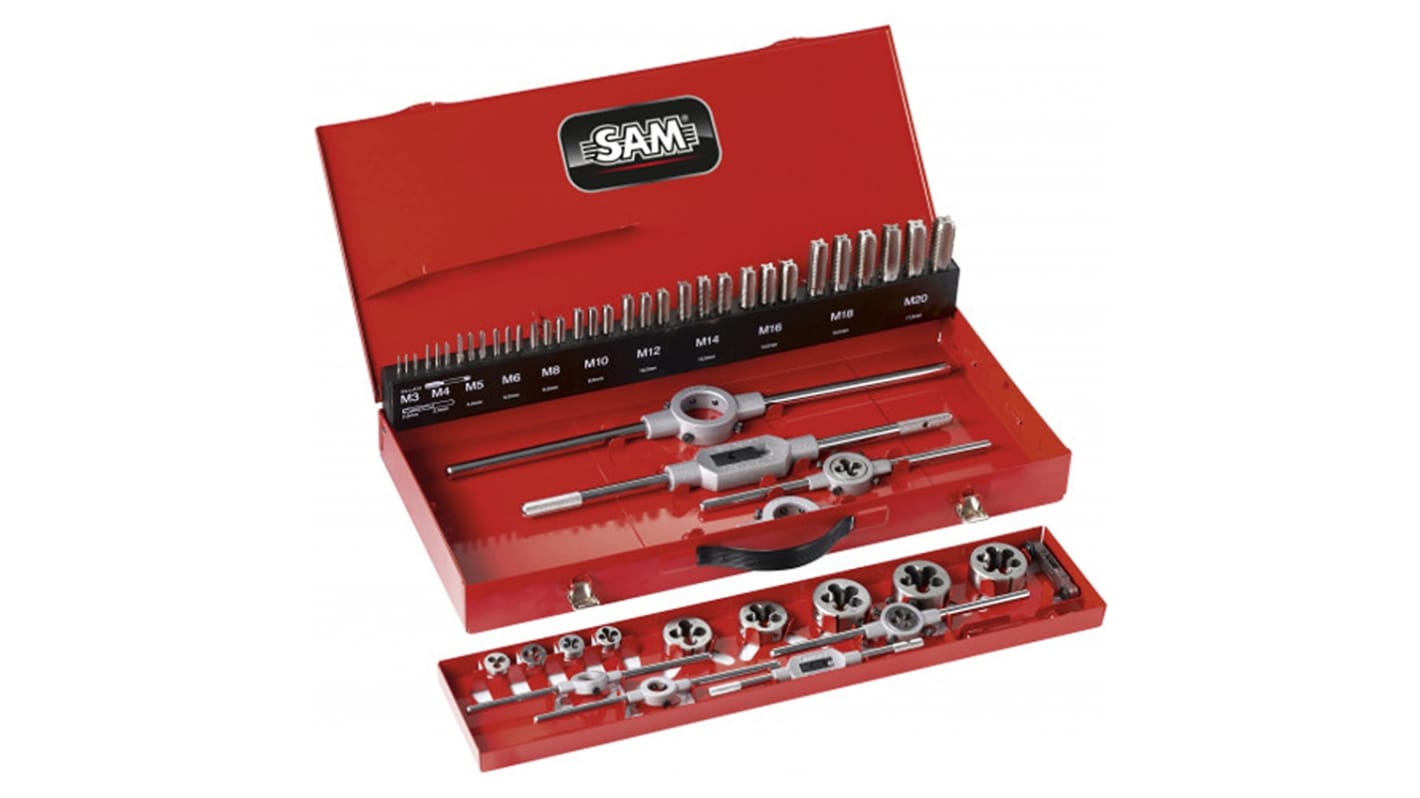 Kit de herramientas SAM, Caja de 45 piezas, para mantenimiento