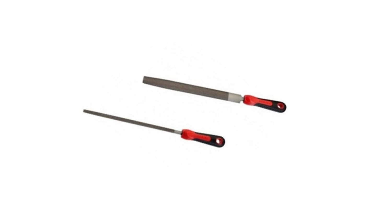 SAM 200 / 250mm, Standard, Round Engineers File With Soft-Grip Handle