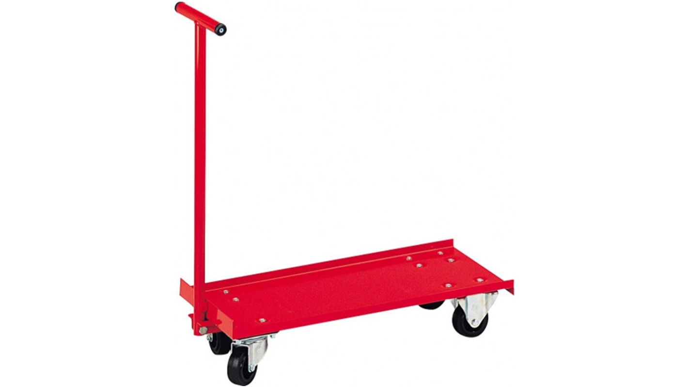 Carrello SAM in Acciaio, 1 ripiano 670 x 315mm, portata max 9.8kg (Carichi pesanti, Carichi leggeri, Carichi medi)