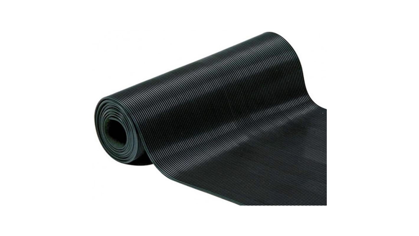 TPC1 SAM Black AntiSlip Flooring Rubber Mat 740mm x 540mm x 3mm RS