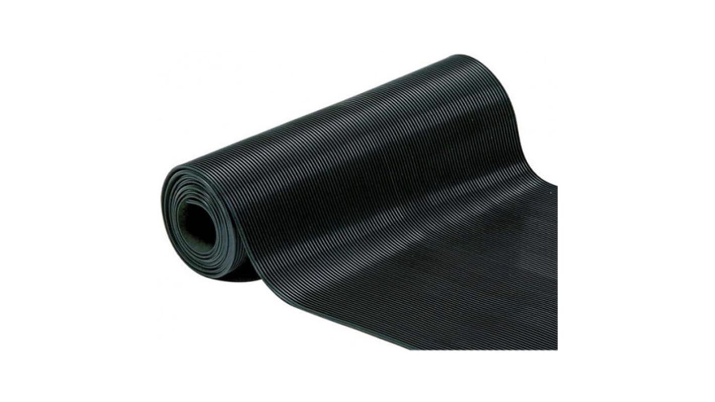 Suelo antideslizante SAM TPC de Caucho Negro, , 740mm x 540mm x 3mm