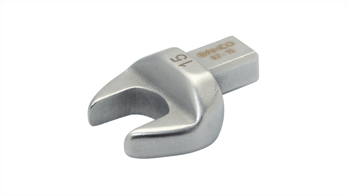 Bahco Open-end Wrench, 40 mm Overall, 11mm Jaw Capacity