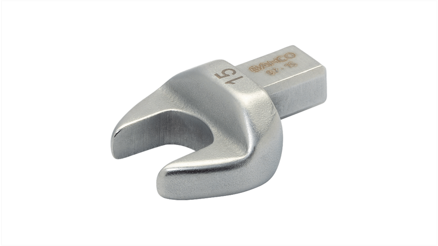 Bahco Open-end Wrench, 40 mm Overall, 13mm Jaw Capacity