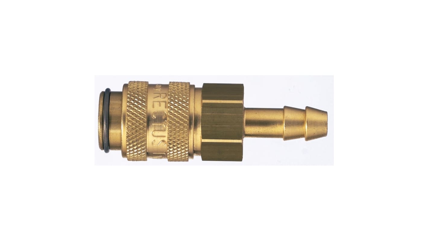 Legris Nickel Plated Brass Female Pneumatic Quick Connect Coupling, 16mm Female Thread