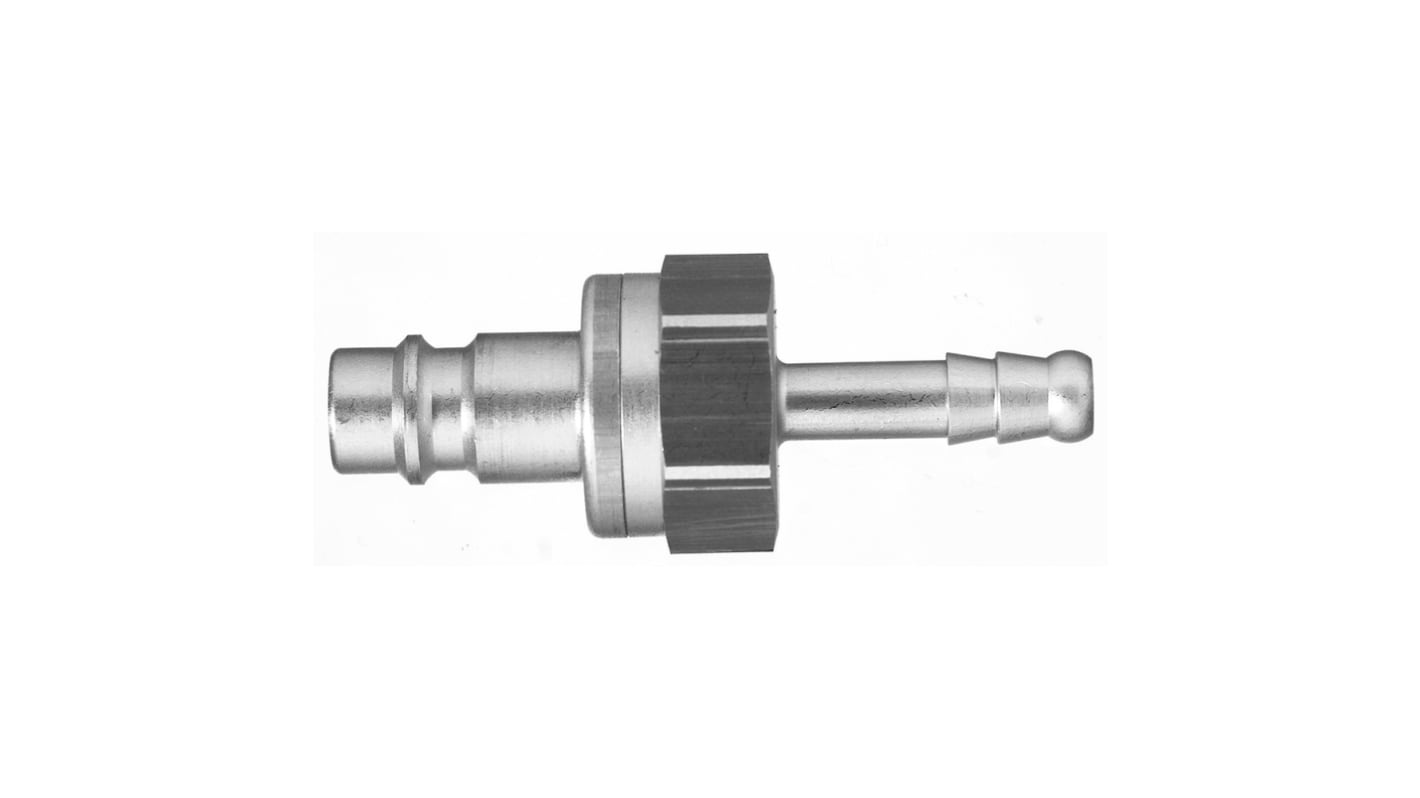 Legris Nickel Plated Brass Female, Male Pneumatic Quick Connect Coupling, Hose Barb