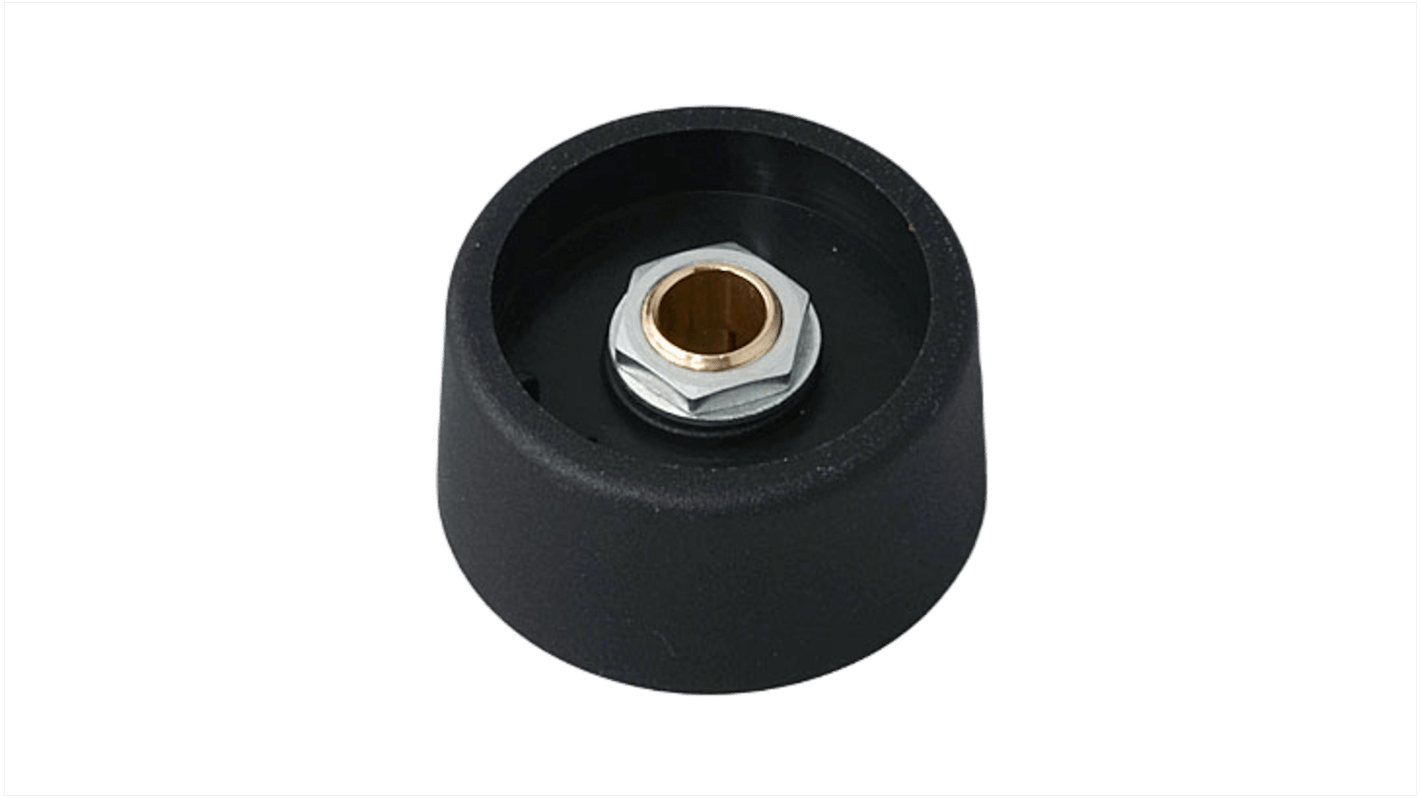 Bouton de potentiomètre OKW, Axe de 45295pouce, Diamètre de 31mm