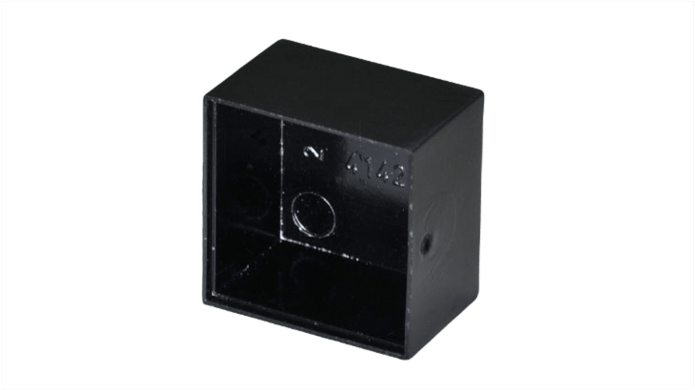 Black PF Potting Box, 20 x 20 x 13.1mm