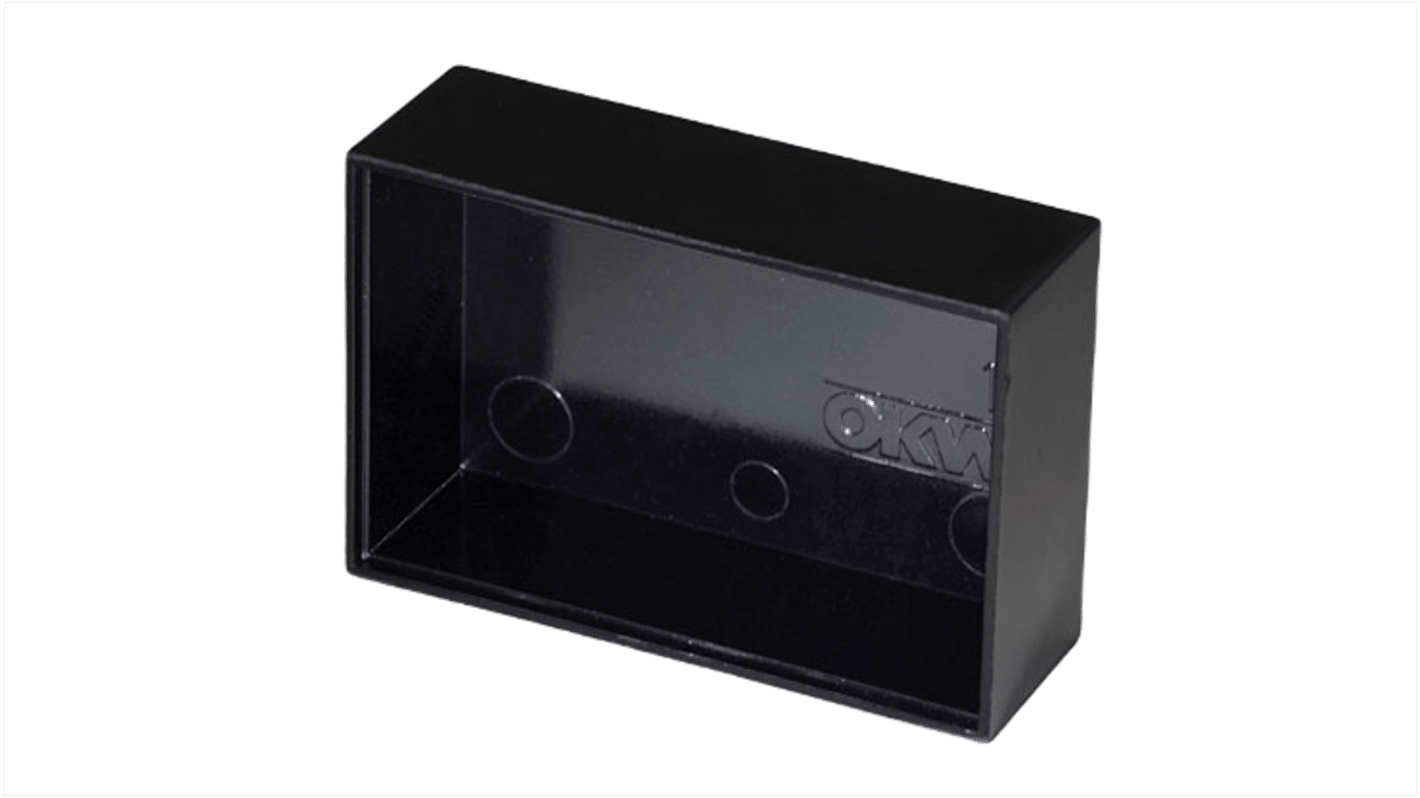 Caja de encapsulado de PF, 45 x 30 x 15mm de color Negro