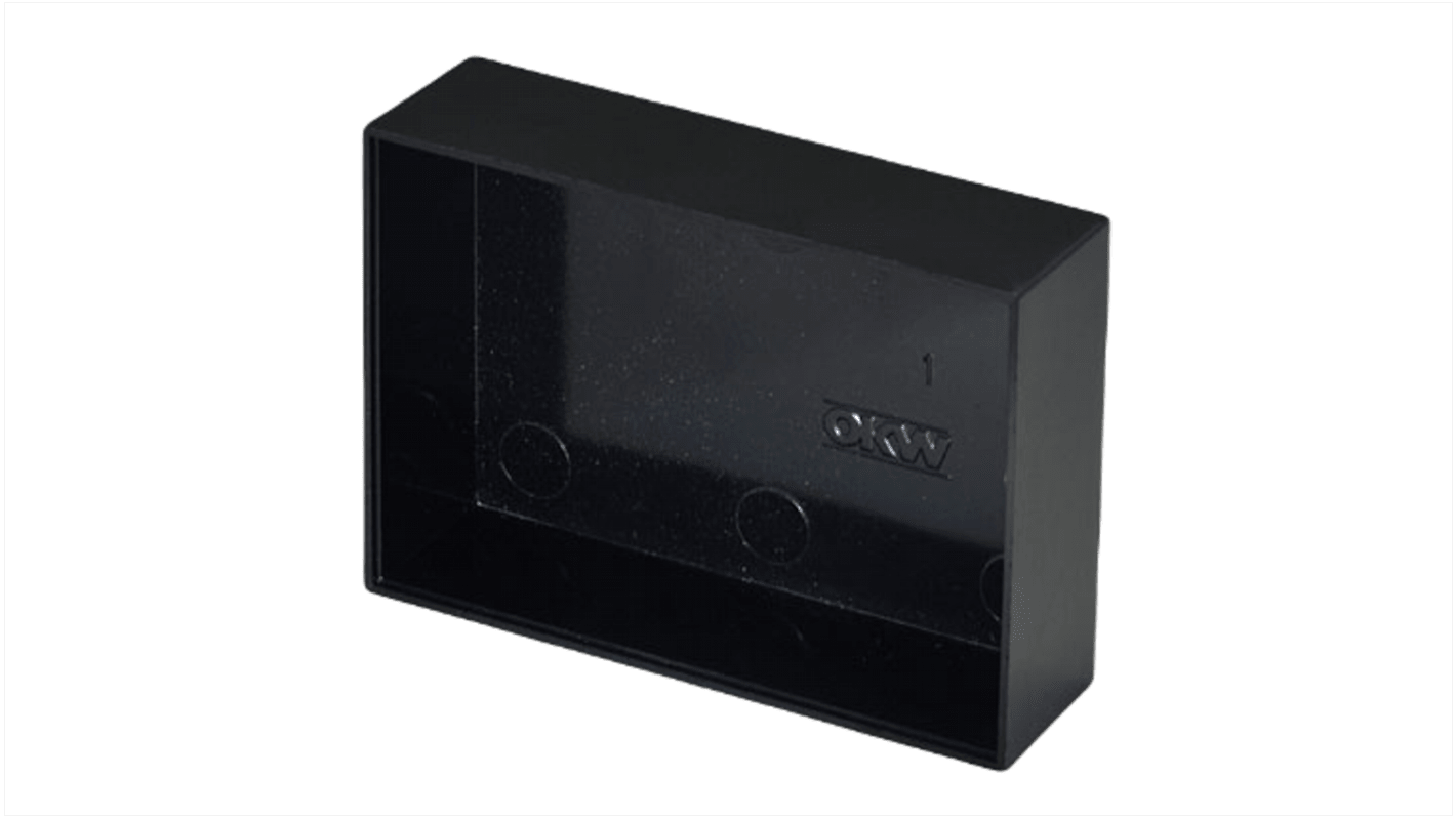 Black PF Potting Box, 70 x 50 x 20mm