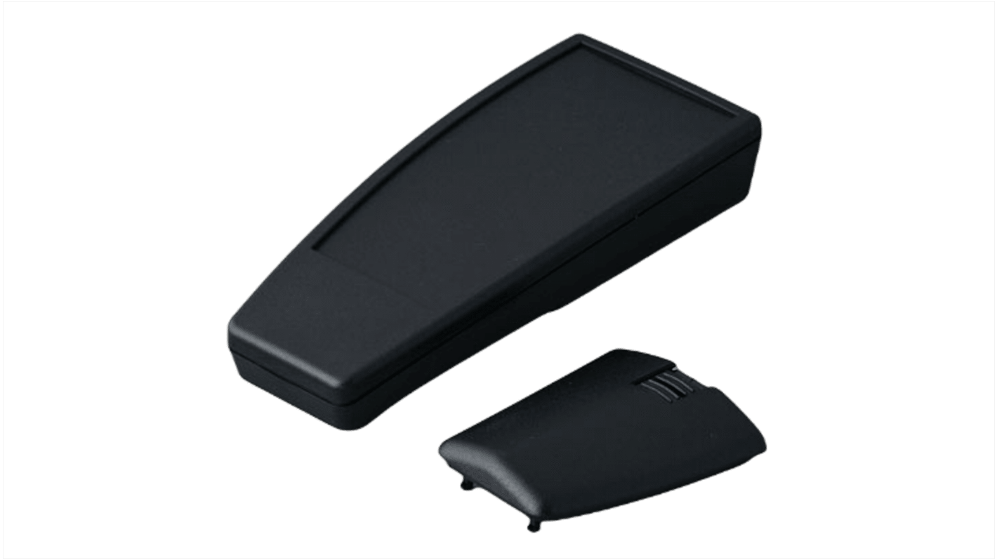 OKW A90 Series Black ABS General Purpose Enclosure, IP40, 140 x 30.5 x 62.7mm