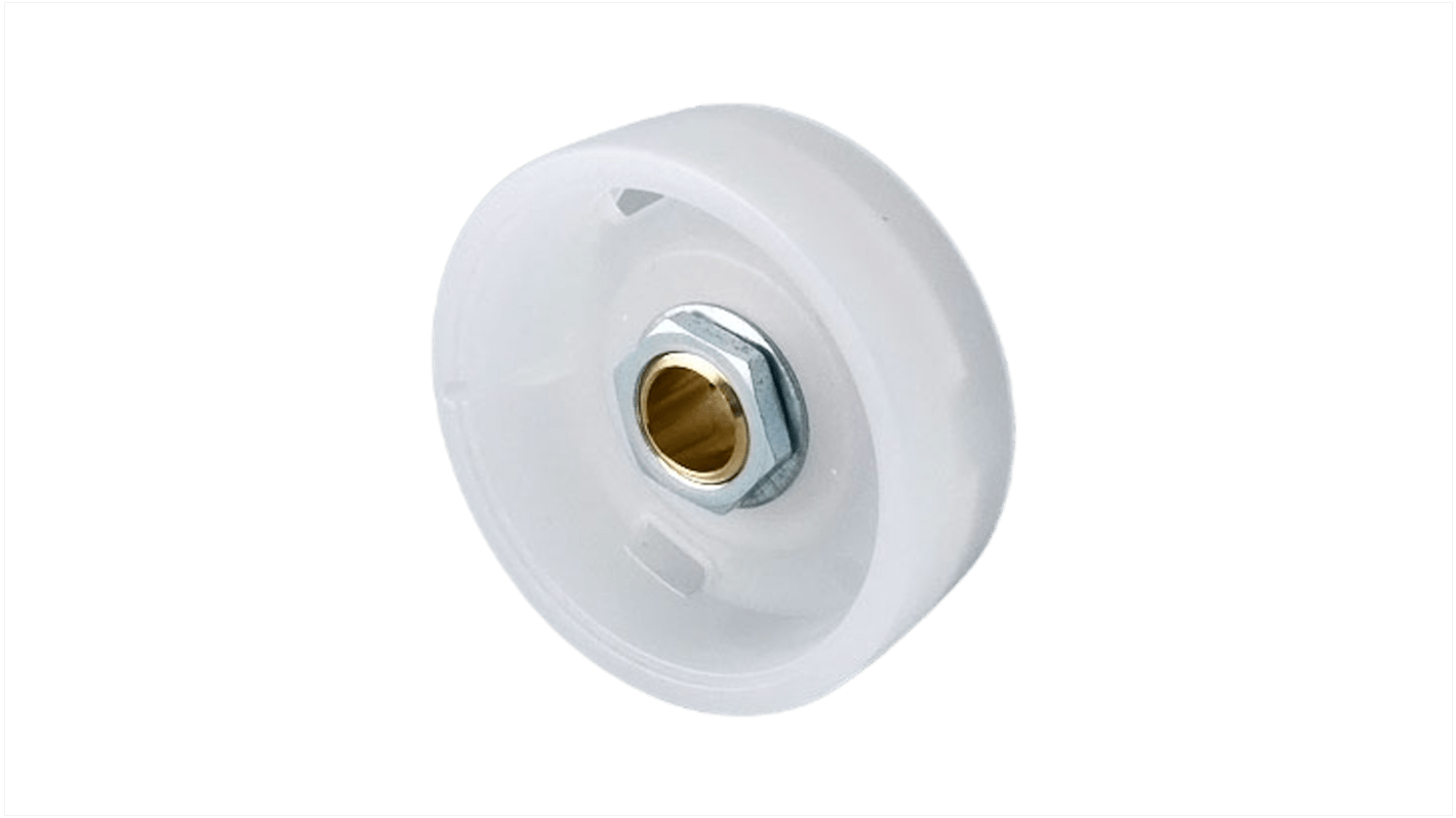 Bouton de potentiomètre OKW, Axe de 6mm, Diamètre de 33mm