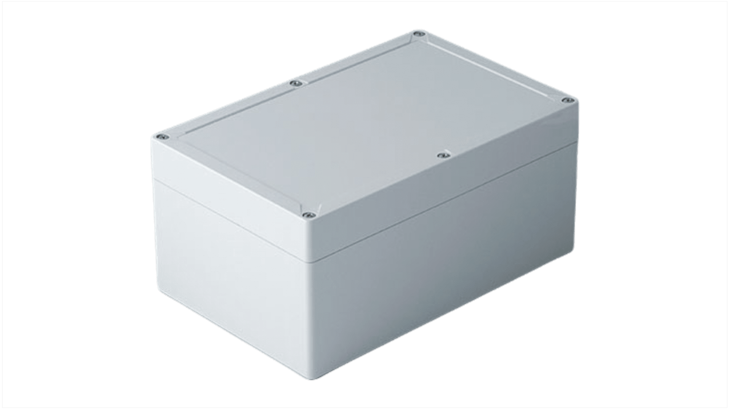 OKW C70 Series Grey ABS General Purpose Enclosure, IP66, IP67, 252 x 162 x 120mm