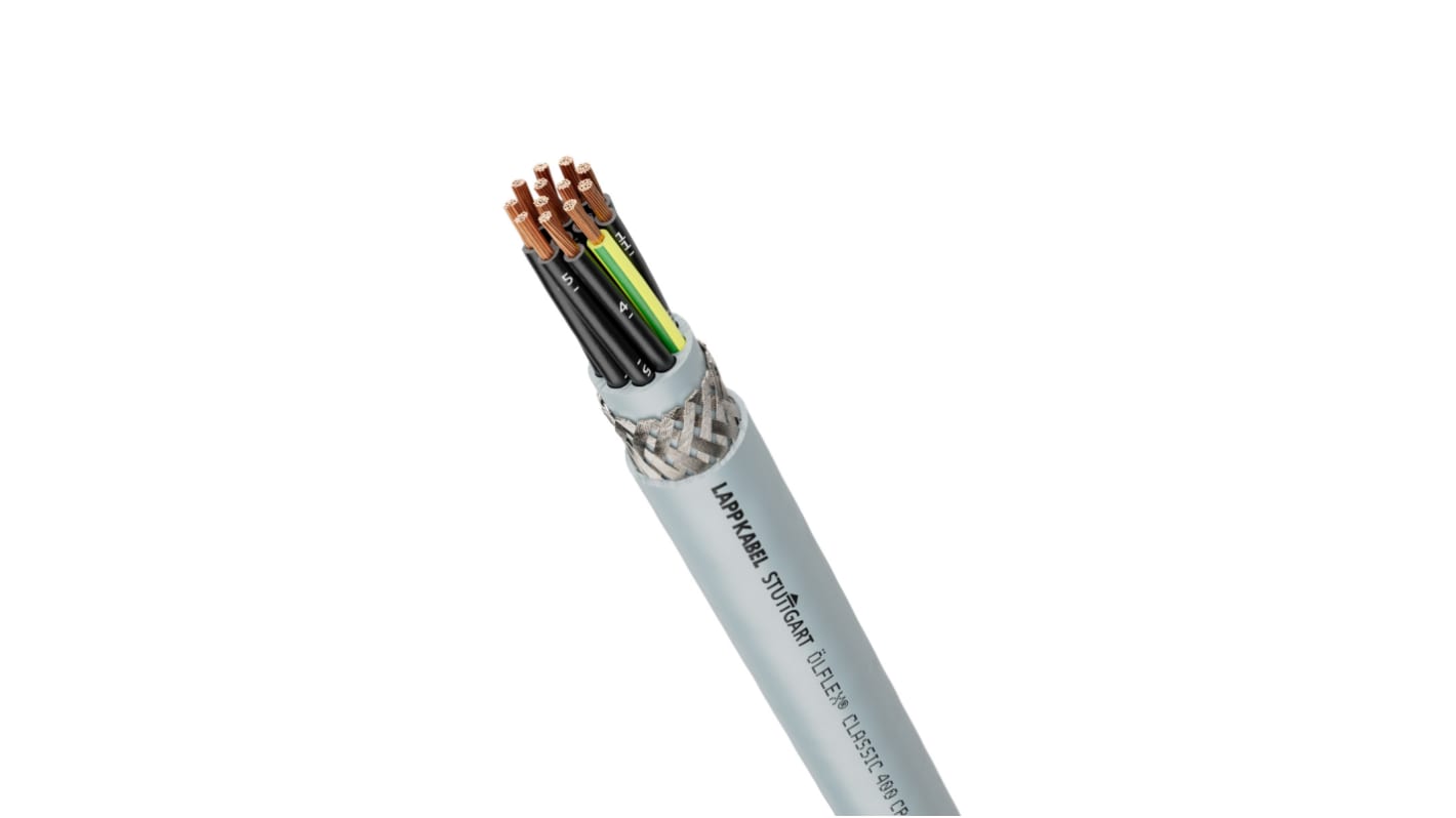 Cable de control apantallado Lapp 13131 de 25 núcleos, 0.75 mm², long. 100m, funda de Poliuretano