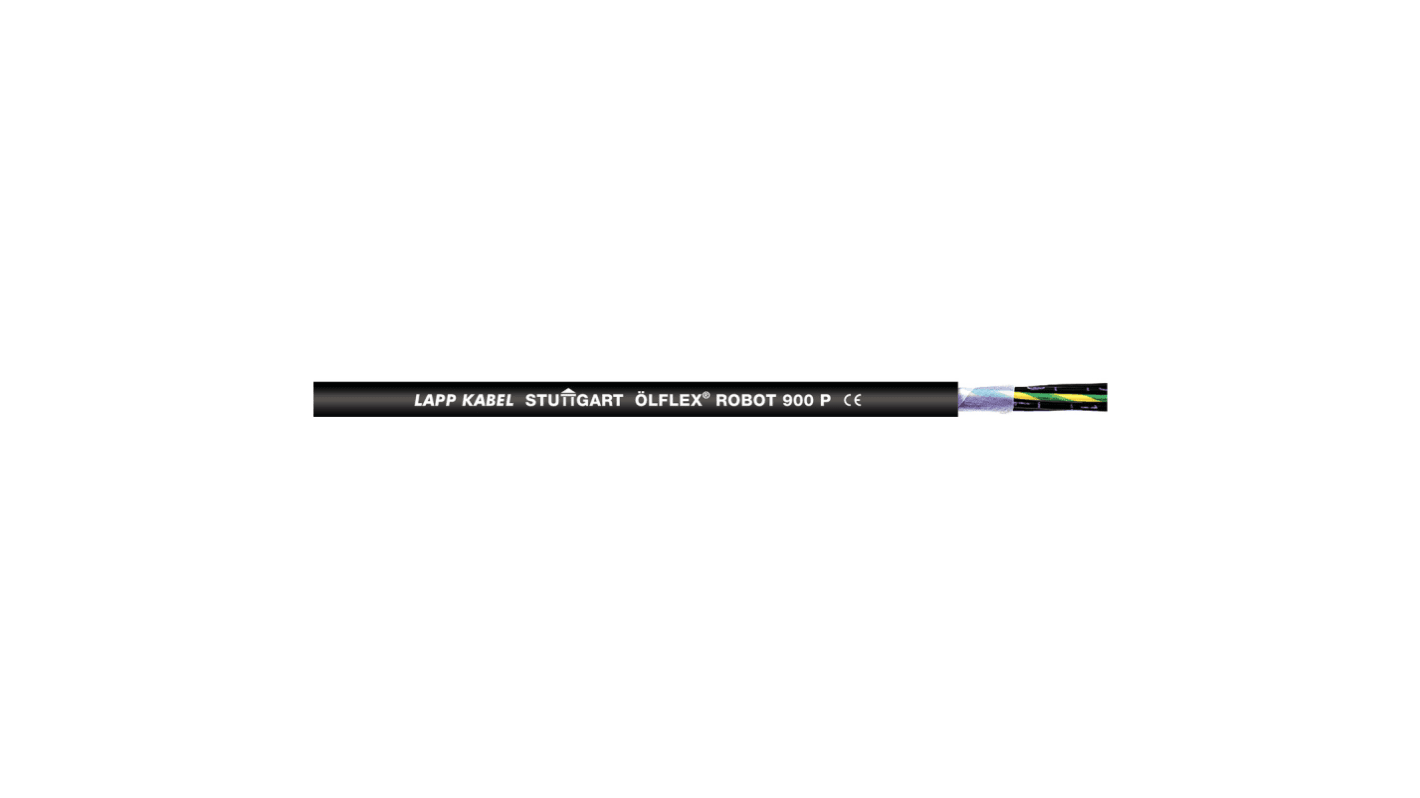 Lapp 28170 Steuerkabel, 2-adrig x 1 mm² Schwarz, 100m, 17 AWG