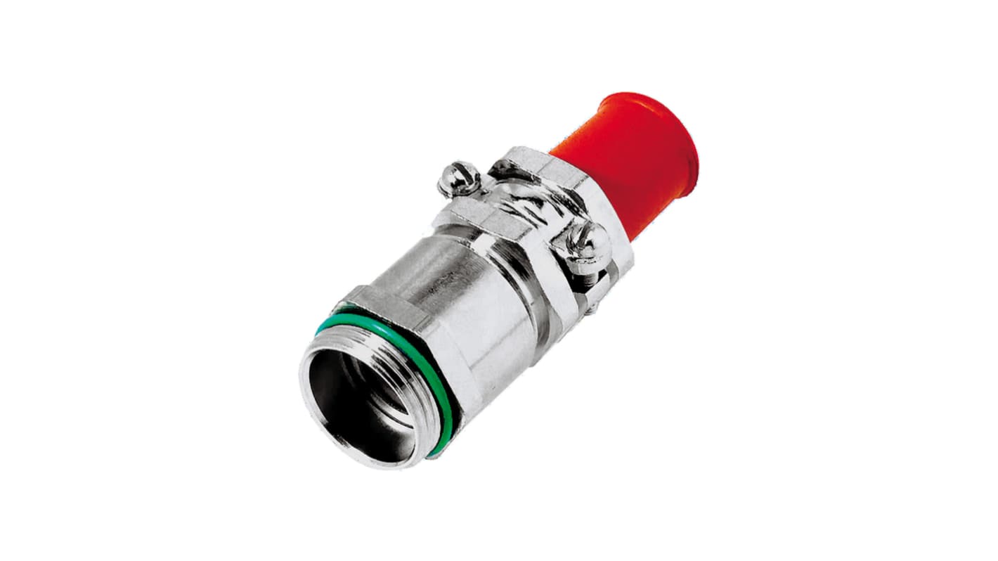 Lapp 5202 Series Metal Brass Cable Gland, PG16 Thread, 13mm Min, 15mm Max, IP65