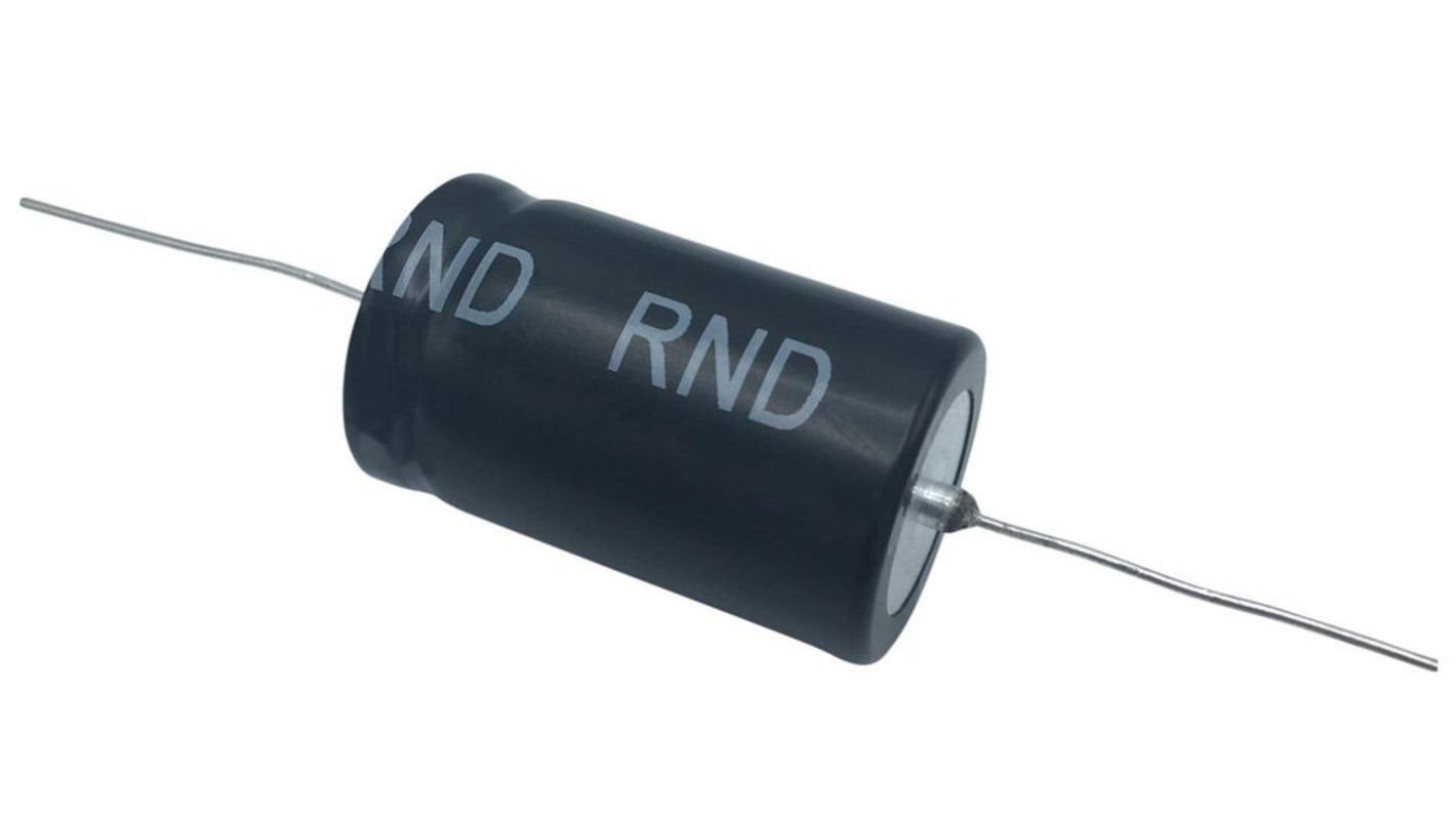 RND, THT Aluminium-Elektrolyt Kondensator 1000μF / 35V dc