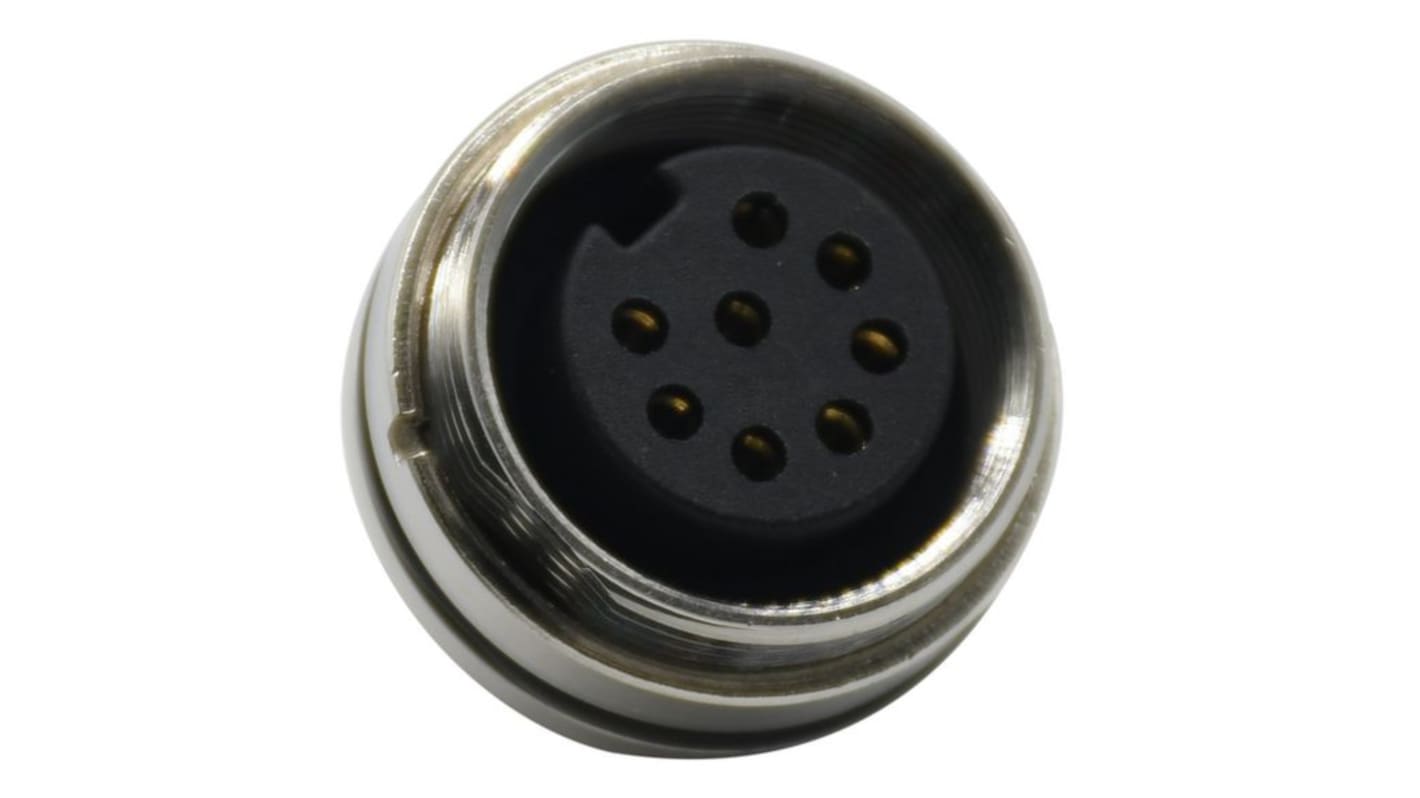 Contacto hembra Natural RND de Nickel, tamaño de conector M16mm, para usar con Conector circular