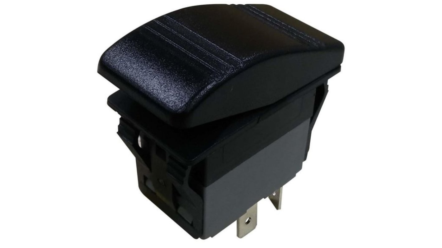 RND 1CO, On-Off Rocker Switch Panel Mount