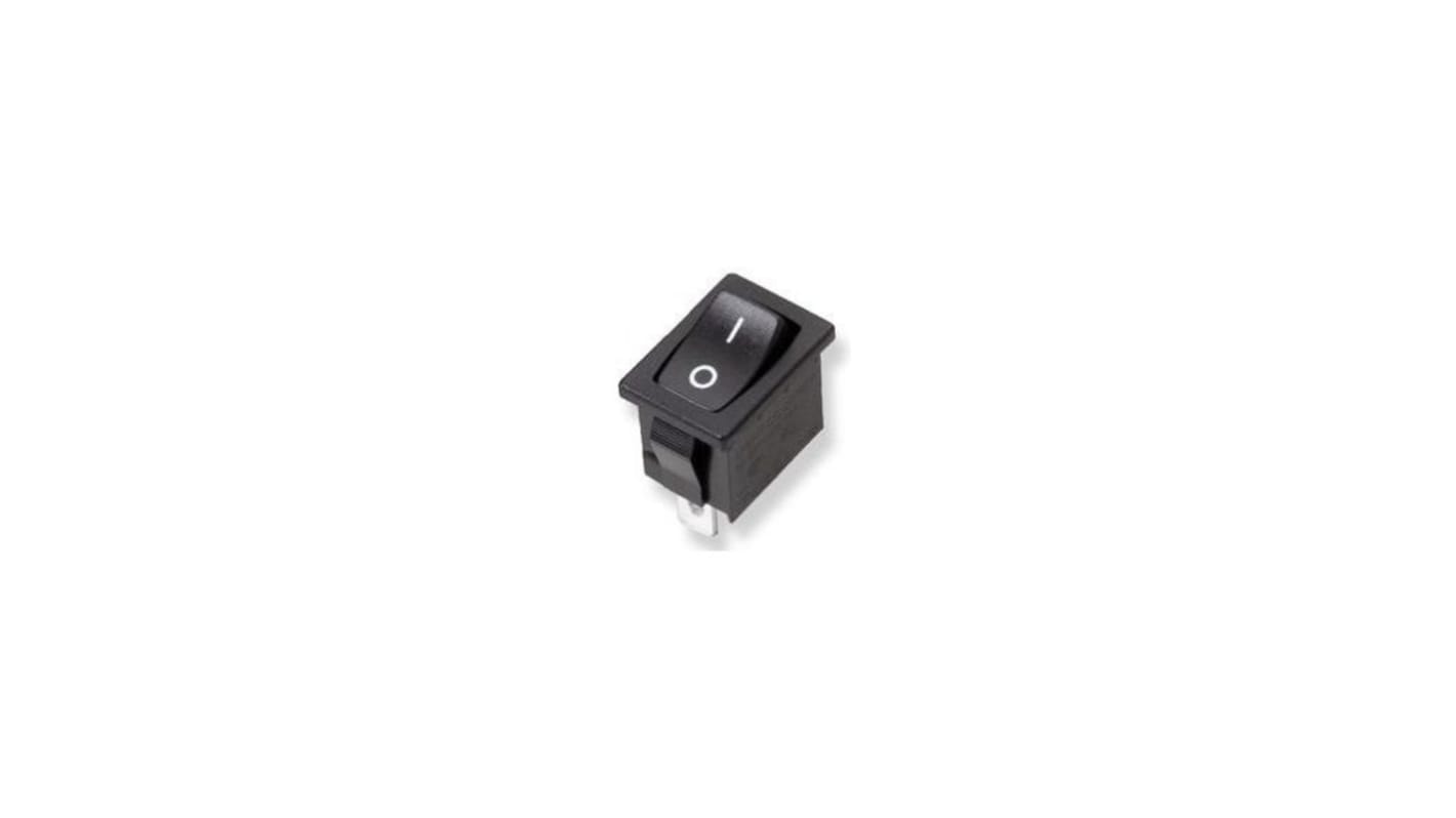 RND DPST, On-Off Rocker Switch Panel Mount