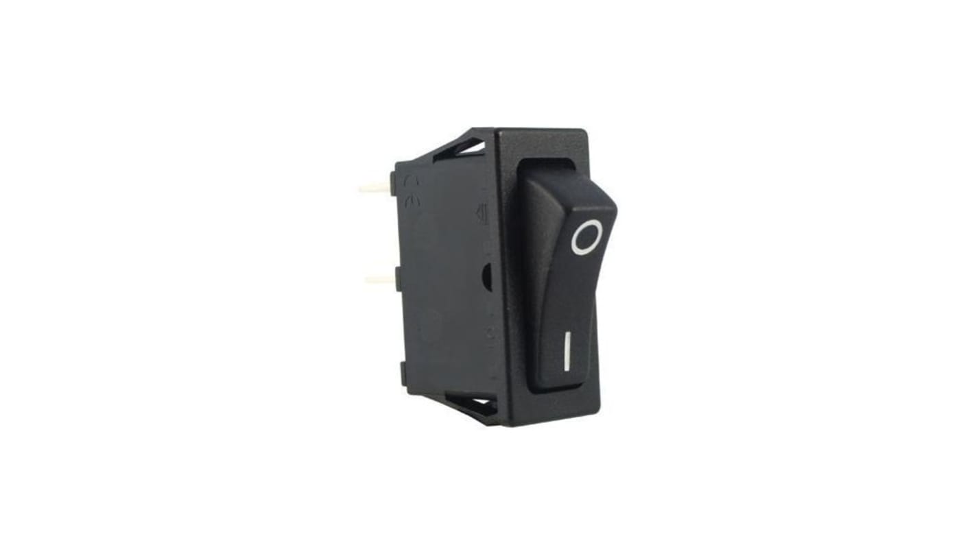 RND 1NO, On-Off Rocker Switch Panel Mount