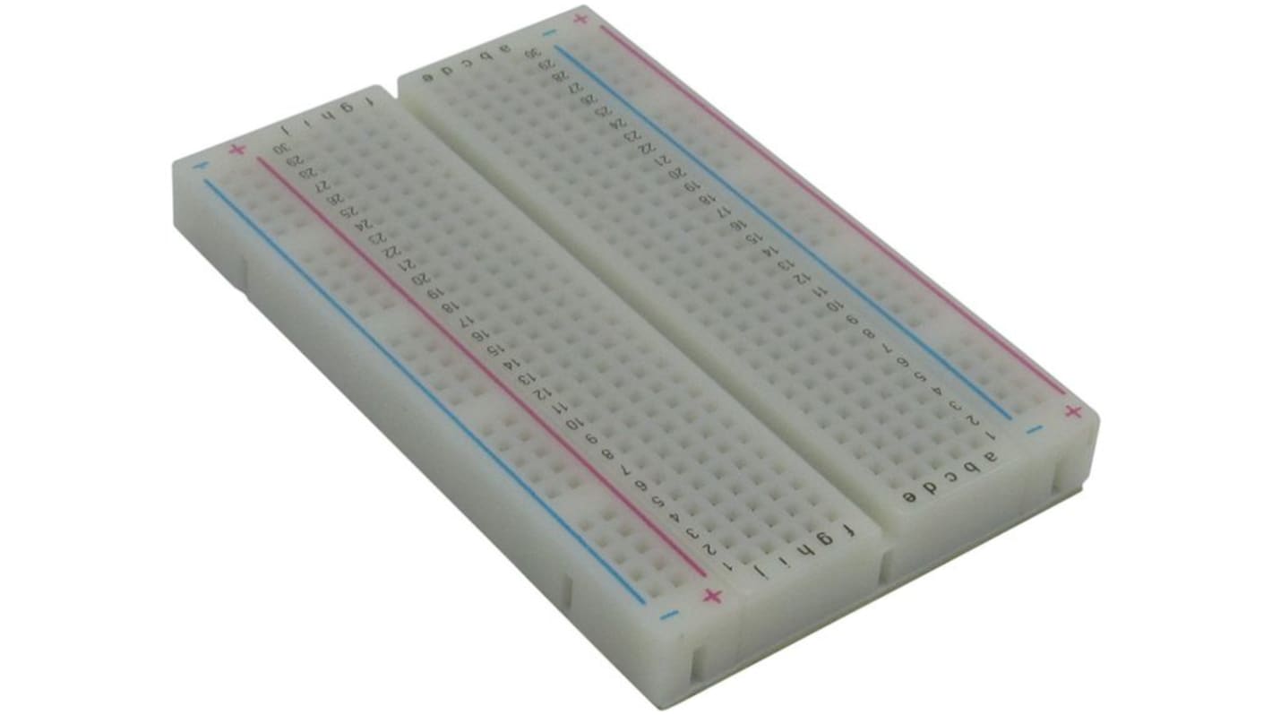 RND 255-00005, Breadboard Experimenting Plate 81 x 60 x 10mm