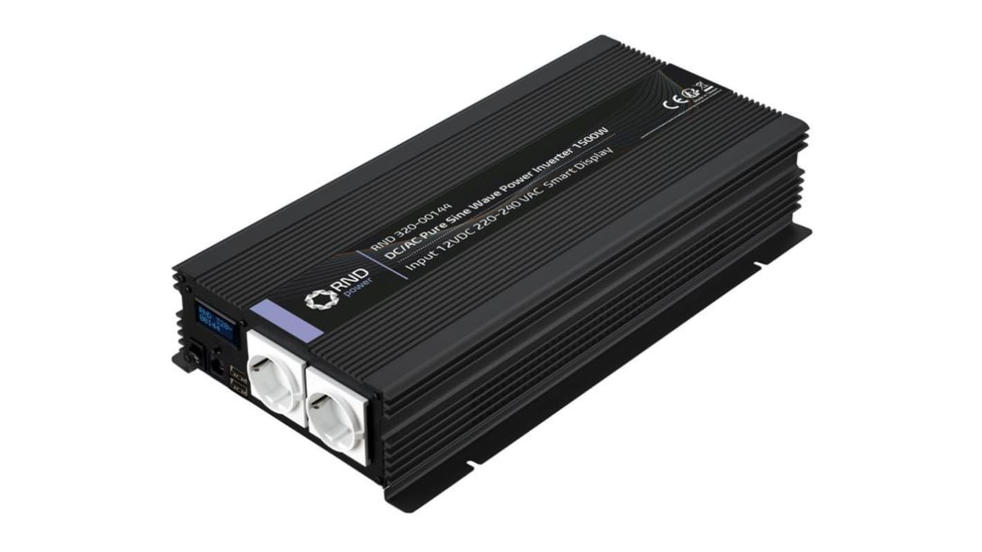 DC/AC Pure Sine Wave Inverter 1500W 12V